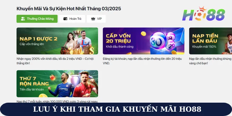 khuyến mãi Ho88