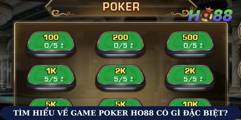 game Poker Ho88